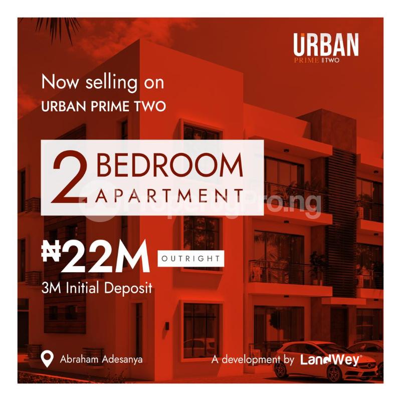 2 bedroom Flat / Apartment for sale Abraham adesanya estate Ajah Lagos