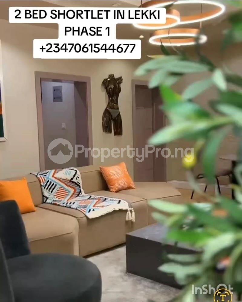 2 bedroom House for shortlet Lekki Phase 1 Lekki Phase 1 Lekki Lagos