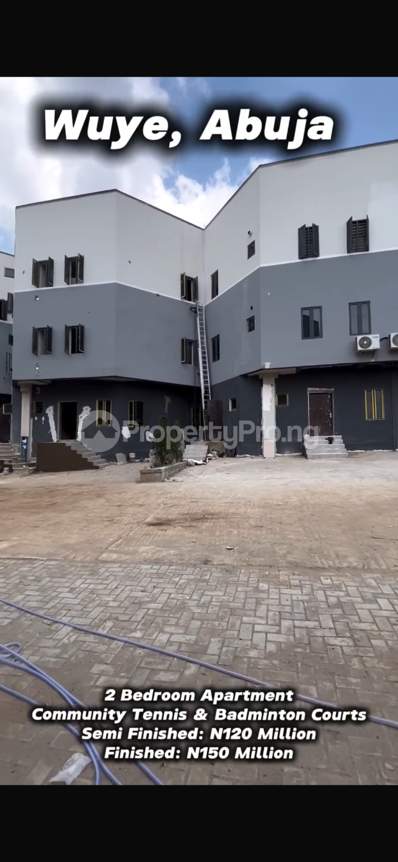 2 bedroom House for sale Wuye Abuja