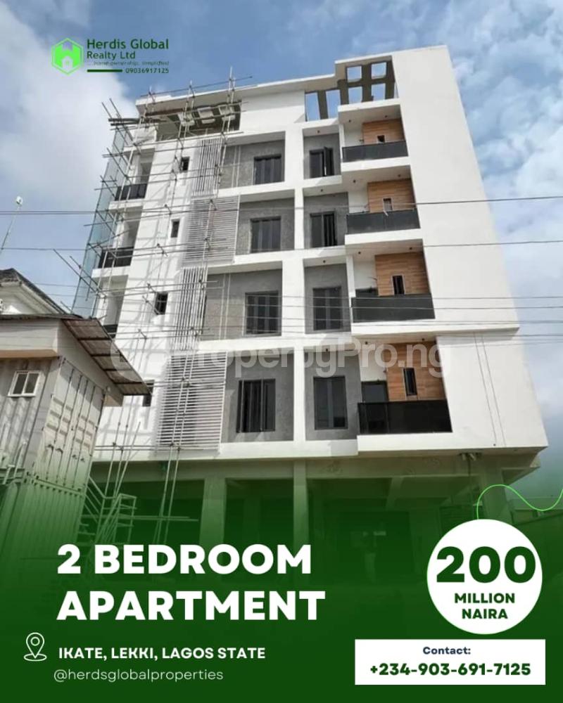 2 bedroom Flat / Apartment for sale Ikate Elegushi Ikate Lekki Lagos