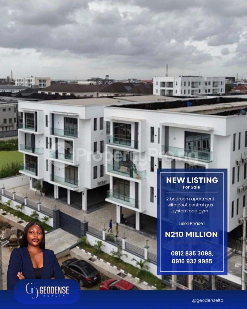 2 bedroom Flat / Apartment for sale Lekki Phase 1 Lekki Lagos