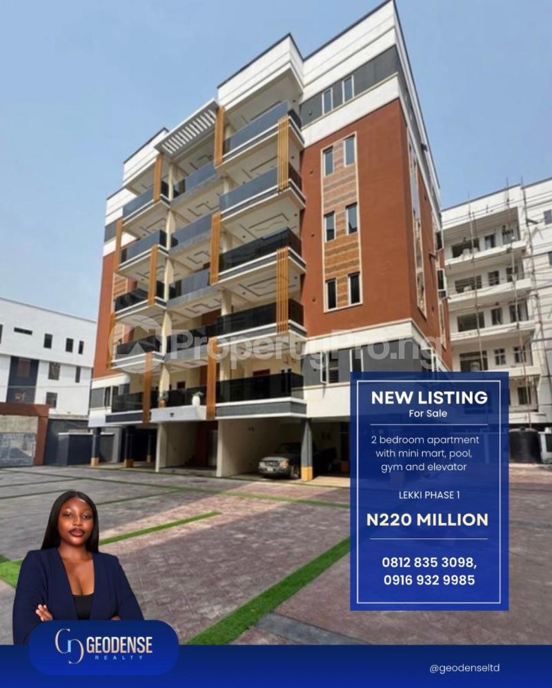 2 bedroom Flat / Apartment for sale Lekki Phase 1 Lekki Lagos