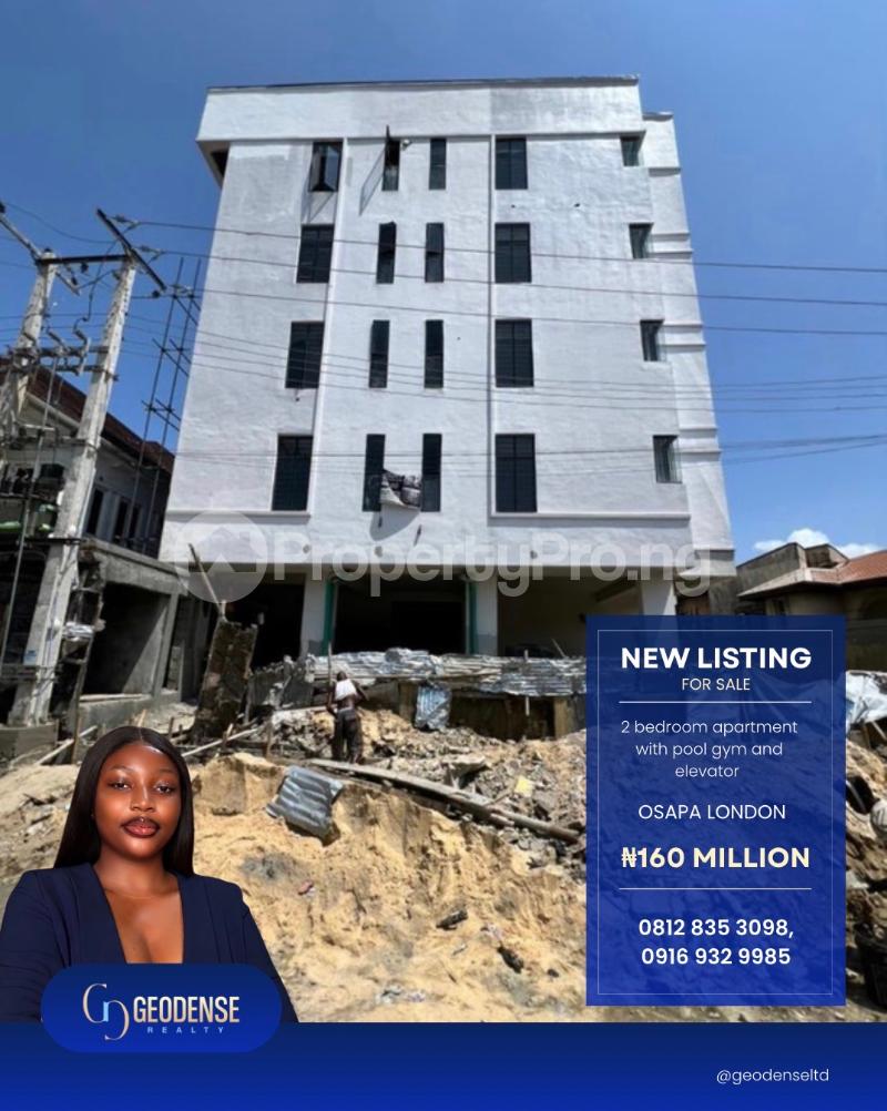 2 bedroom Flat / Apartment for sale Osapa london Lekki Lagos