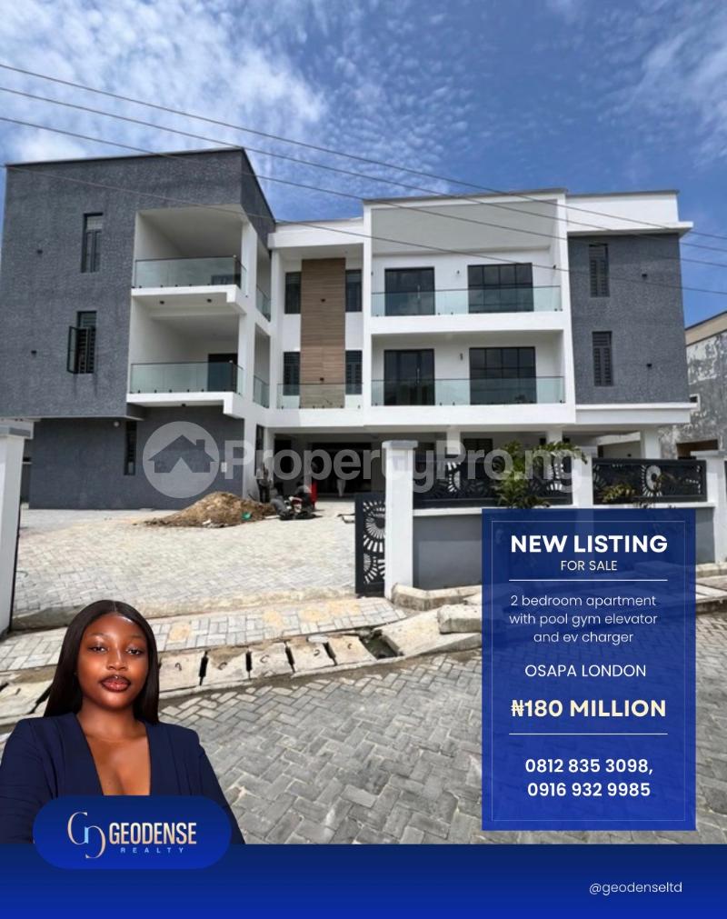 2 bedroom Flat / Apartment for sale Osapa london Lekki Lagos