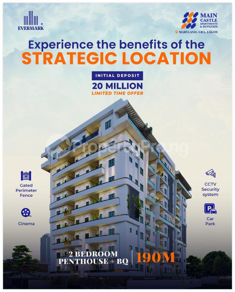 2 bedroom Flat / Apartment for sale  Shonibare Estate Maryland Lagos