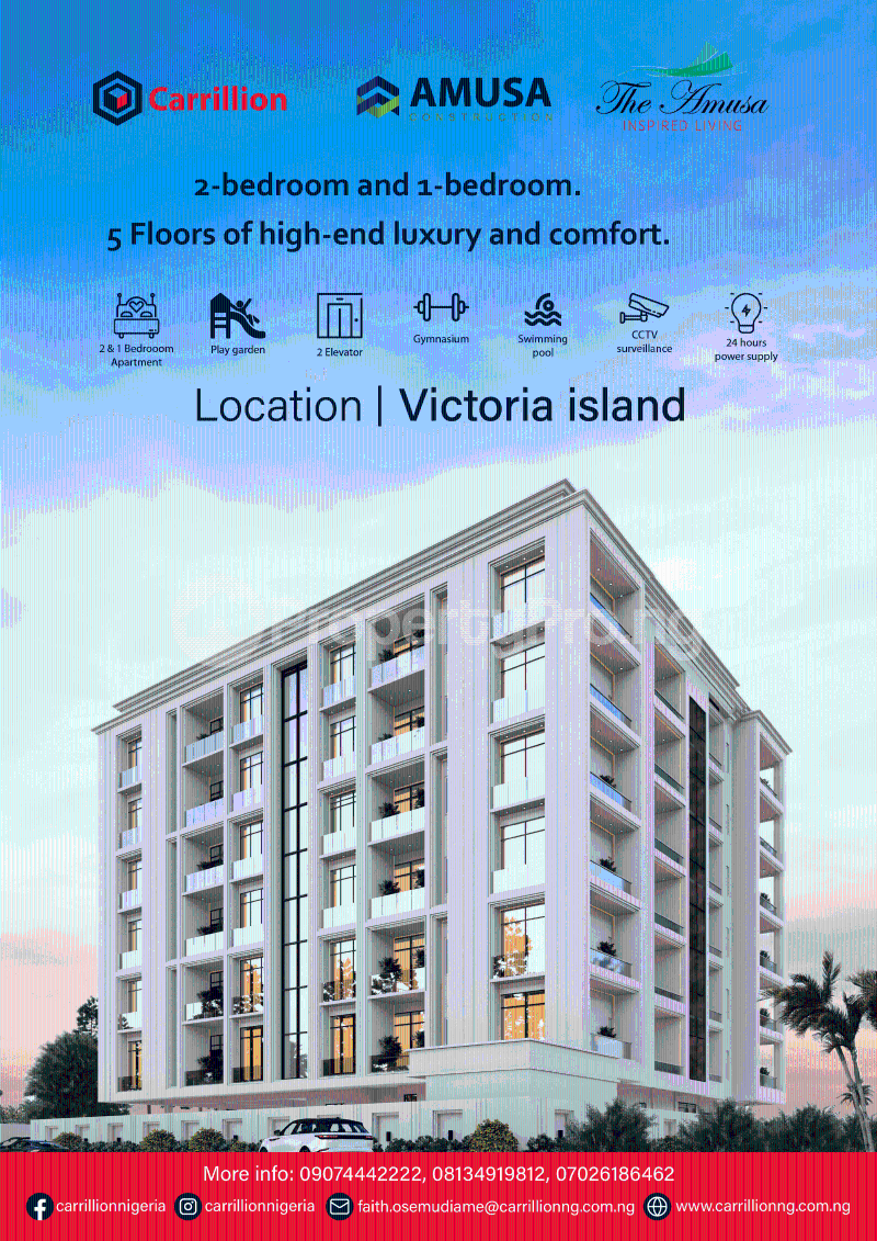 2 bedroom Flat / Apartment for sale Kofo Abayomi Victoria Island Lagos