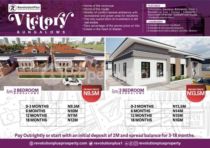 2 bedroom House for sale Oki Express, Olodo Iwo Rd Ibadan Oyo