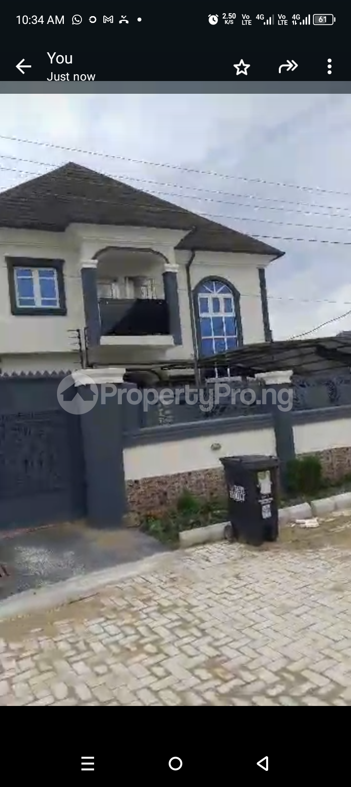 2 bedroom Flat / Apartment for rent Power Line Estate, Magboro. Magboro Obafemi Owode Ogun