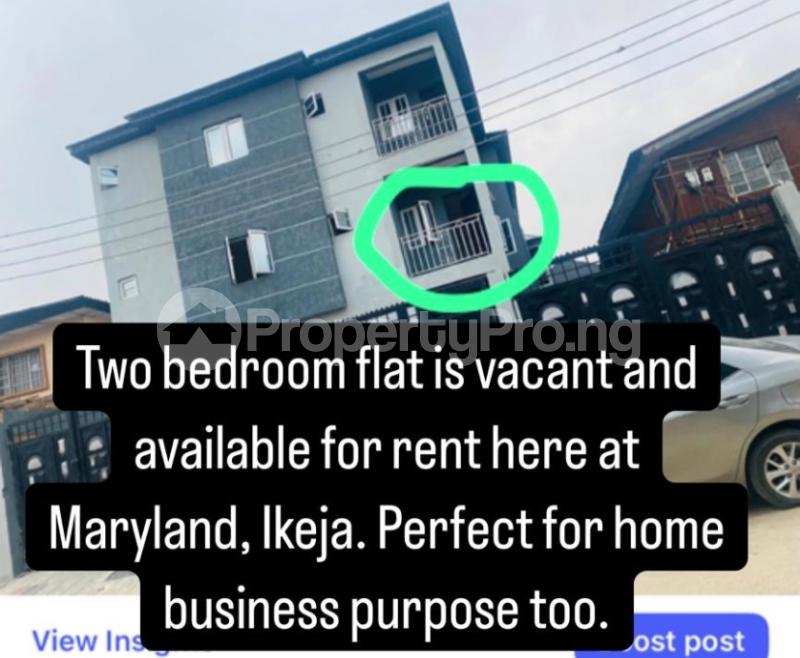 2 bedroom Flat / Apartment for rent Maryland Ikeja Lagos