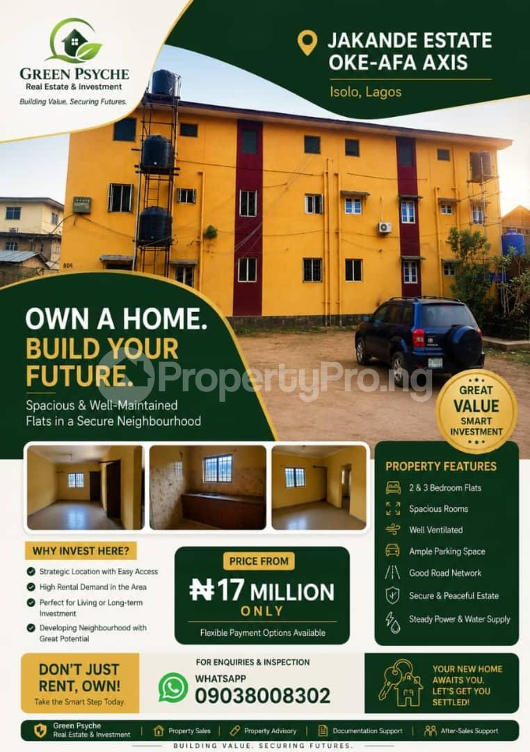 2 bedroom House for sale Jakande Estate Isolo Lagos