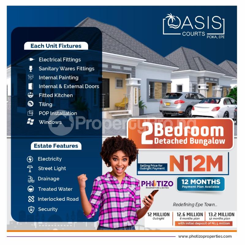 2 bedroom House for sale Epe Lagos