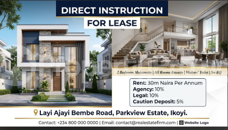 Flat / Apartment for rent Parkview Estate Ikoyi Lagos
