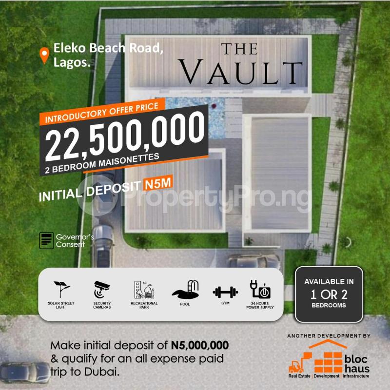 2 bedroom House for sale Eleko Ibeju-Lekki Lagos