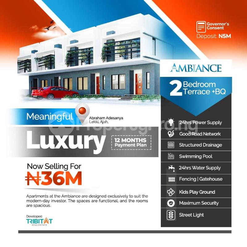 2 bedroom House for sale Abraham adesanya estate Ajah Lagos