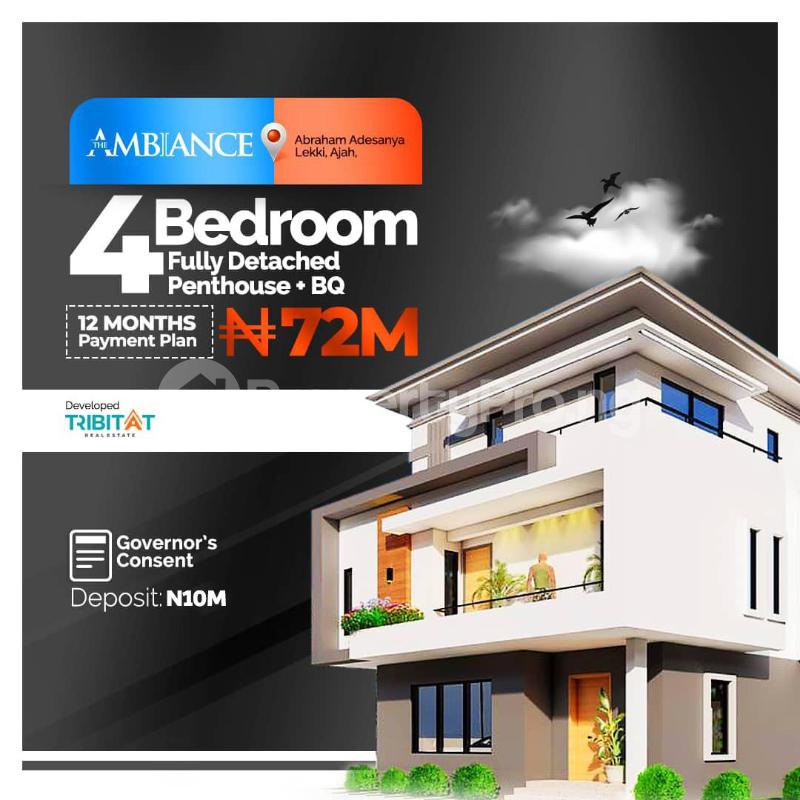 House for sale By Atlantic Layout Estate Abraham adesanya estate Ajah Lagos