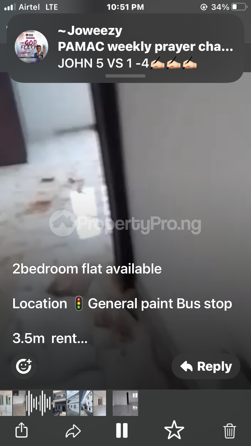 2 bedroom Flat / Apartment for rent General Paint Bus Stop Ilaje Ajah Lagos