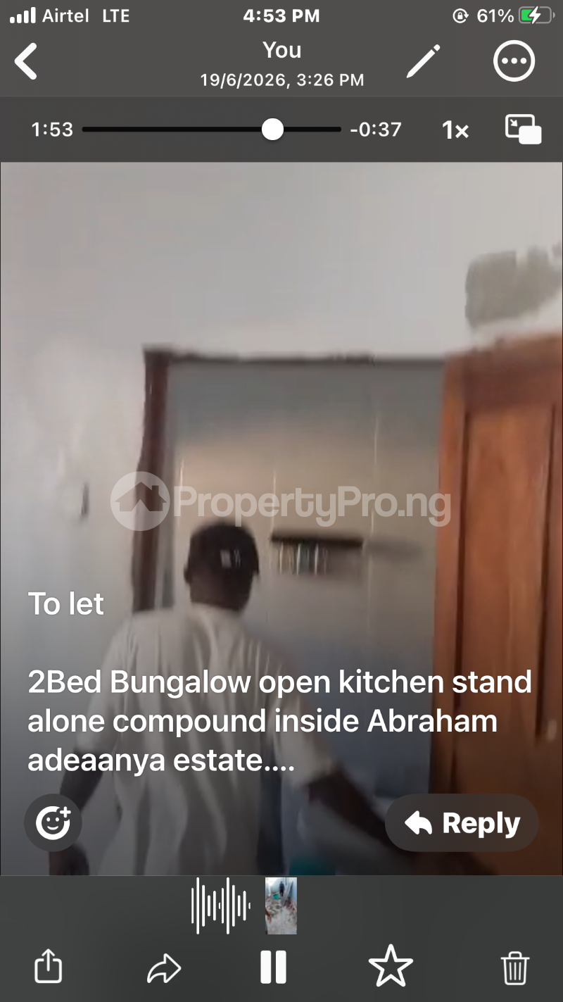 2 bedroom Flat / Apartment for rent Abraham Adesanya Abraham adesanya estate Ajah Lagos