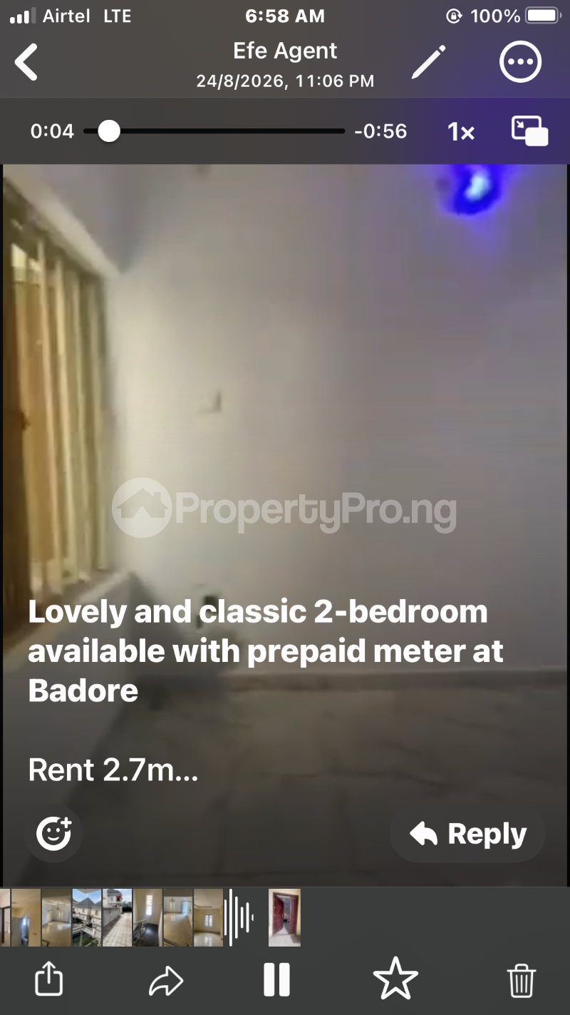 2 bedroom Flat / Apartment for rent Badore Ajah Ajah Lagos