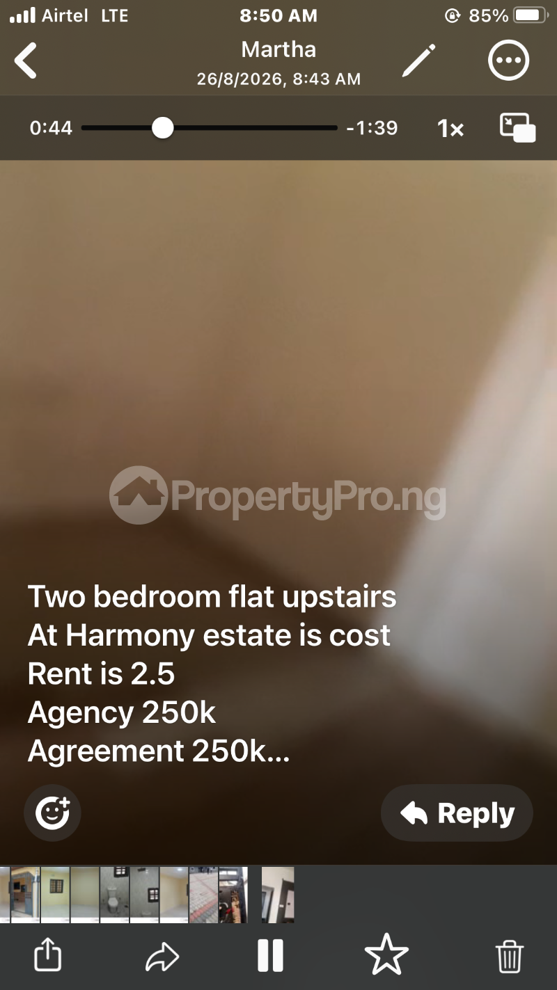 2 bedroom Flat / Apartment for rent Langbasa Harmony Estate Ado Road Ajah Lagos