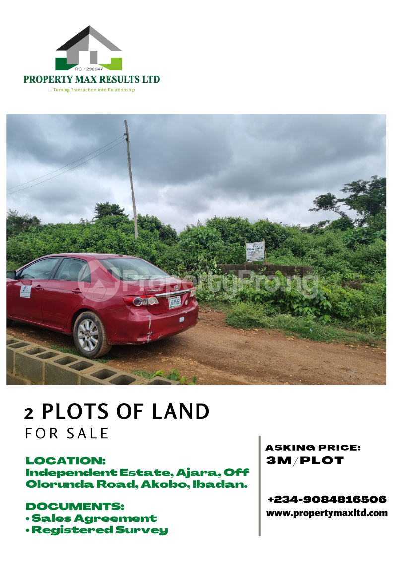 Land for sale Ajara Olunda Akobo Akobo Ibadan Oyo
