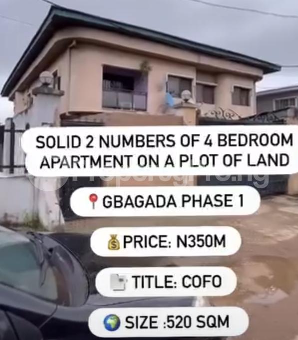 4 bedroom House for sale Gbagada Phase 1 Gbagada Lagos
