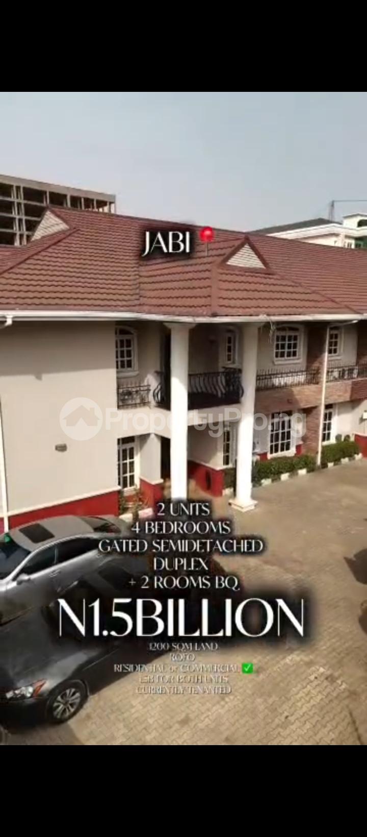 8 bedroom House for sale Jabi Main Jabi Abuja