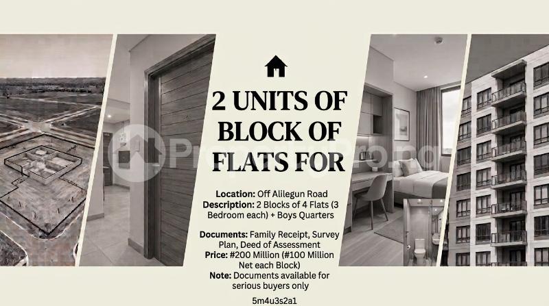 House for sale Off Ailegun Bucknor Isolo Lagos - 0