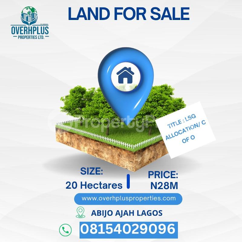 Land for sale Abijo Ajah Lagos