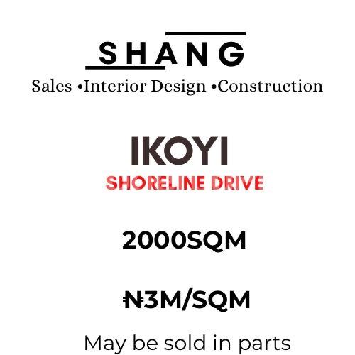 Land for sale Shoreline Drive Ikoyi Lagos - 0