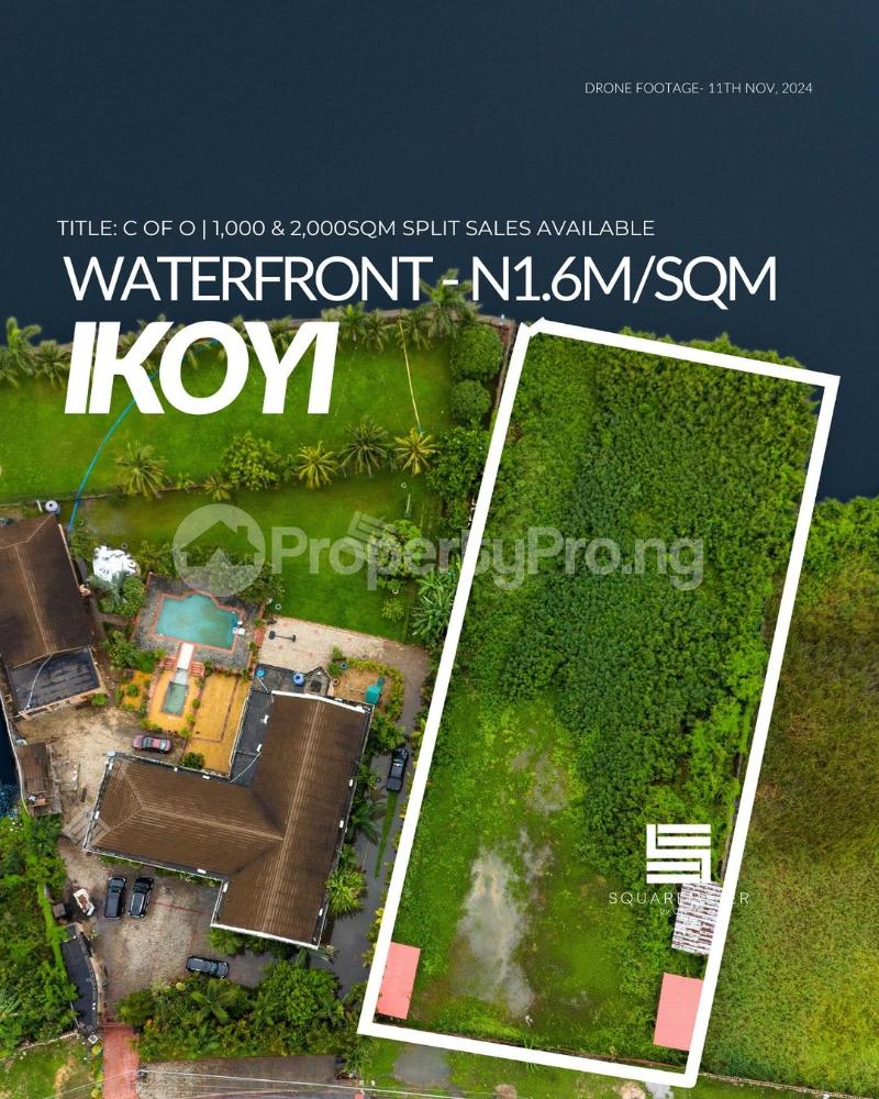 Land for sale Osborne Foreshore Estate Ikoyi Lagos