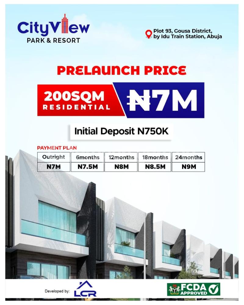 Land for sale City View Park And Resort Gousa Abuja Idu Abuja