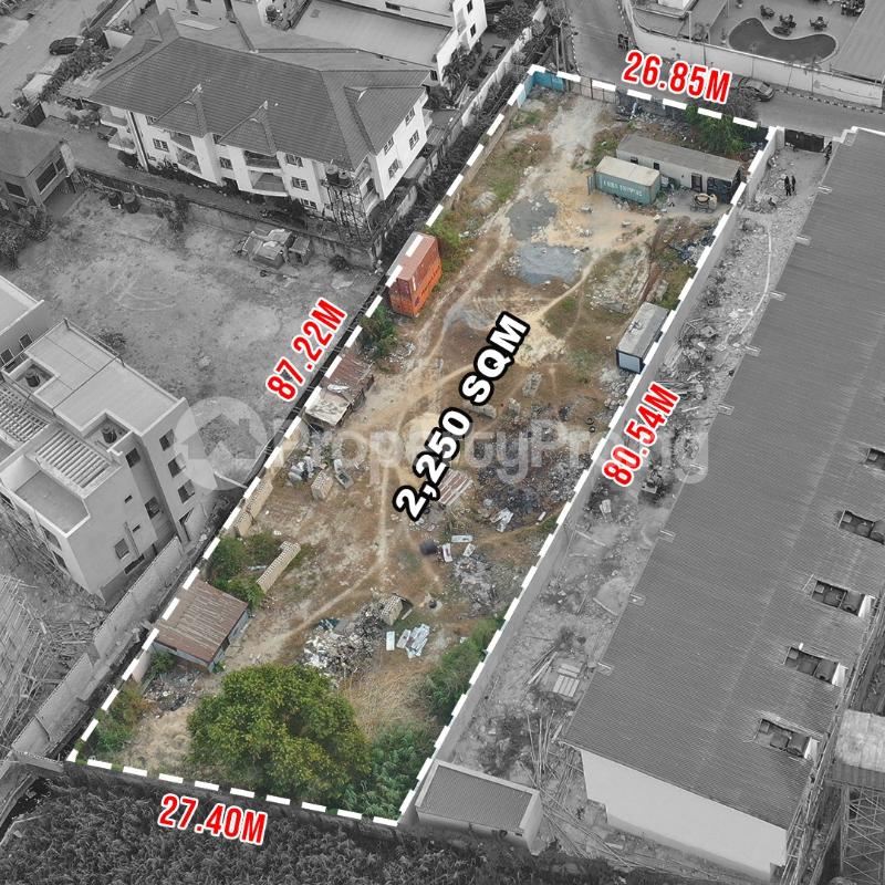 Land for sale Off Babatunde Anjous Lekki Phase 1 Lekki Lagos