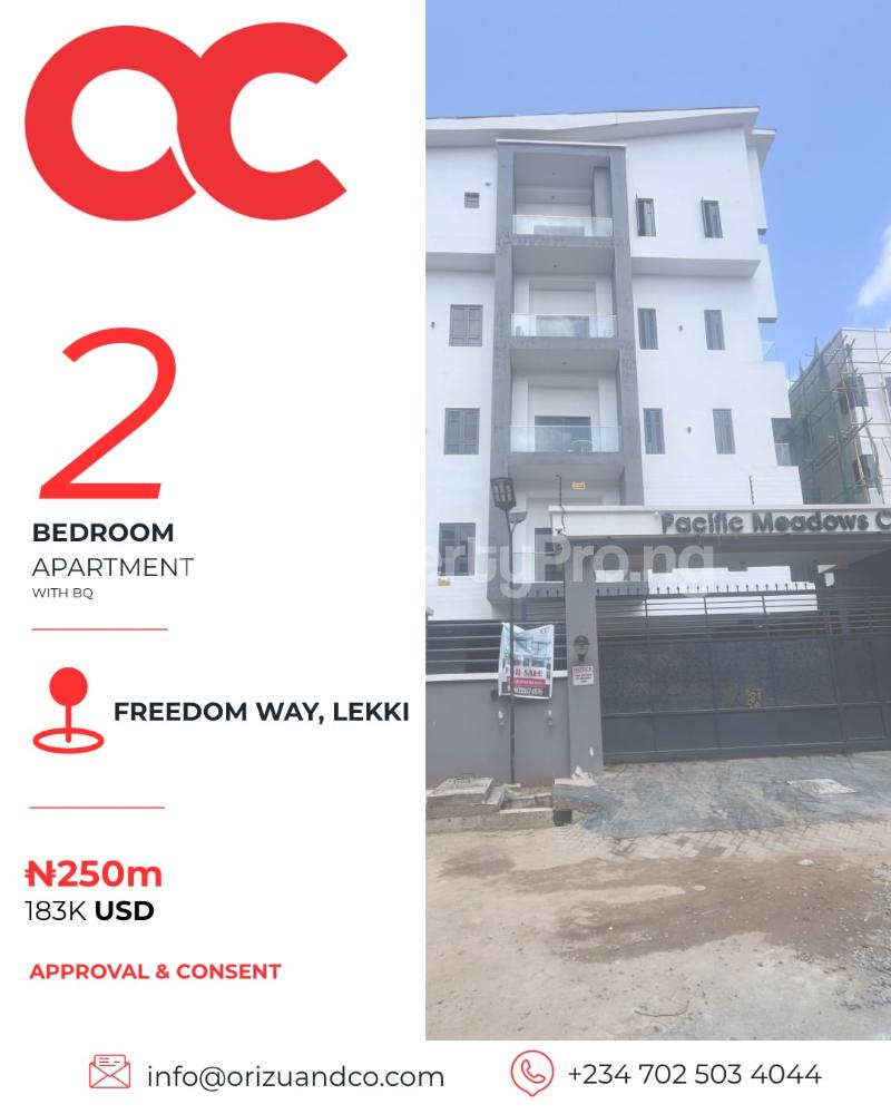 2 bedroom Flat / Apartment for sale Freedom Way Lekki Lagos