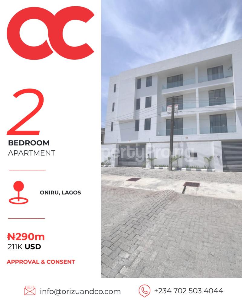 2 bedroom Flat / Apartment for sale ONIRU Victoria Island Lagos