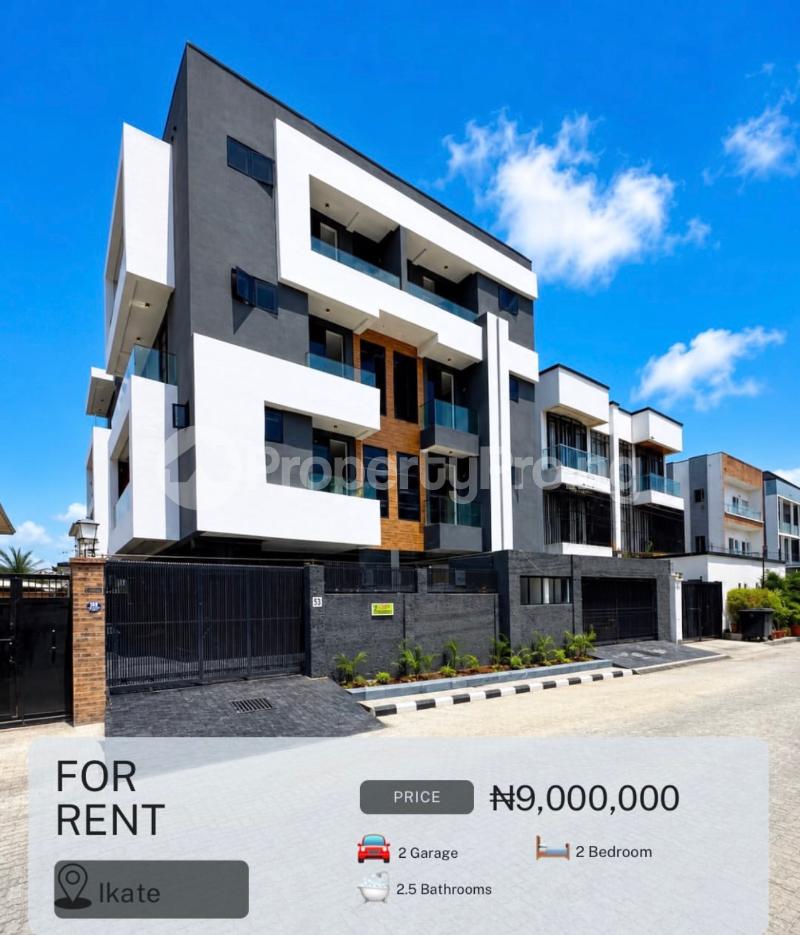 2 bedroom Flat / Apartment for rent Ikate Lekki Lagos