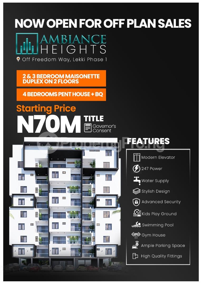 2 bedroom House for sale Freedom Way Lekki Phase 1 Lekki Lagos