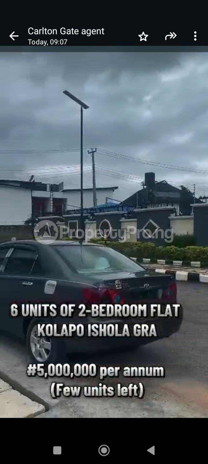 2 bedroom House for rent Kolapo Ishola Gra Off Iyana Church Akobo Ibadan Oyo
