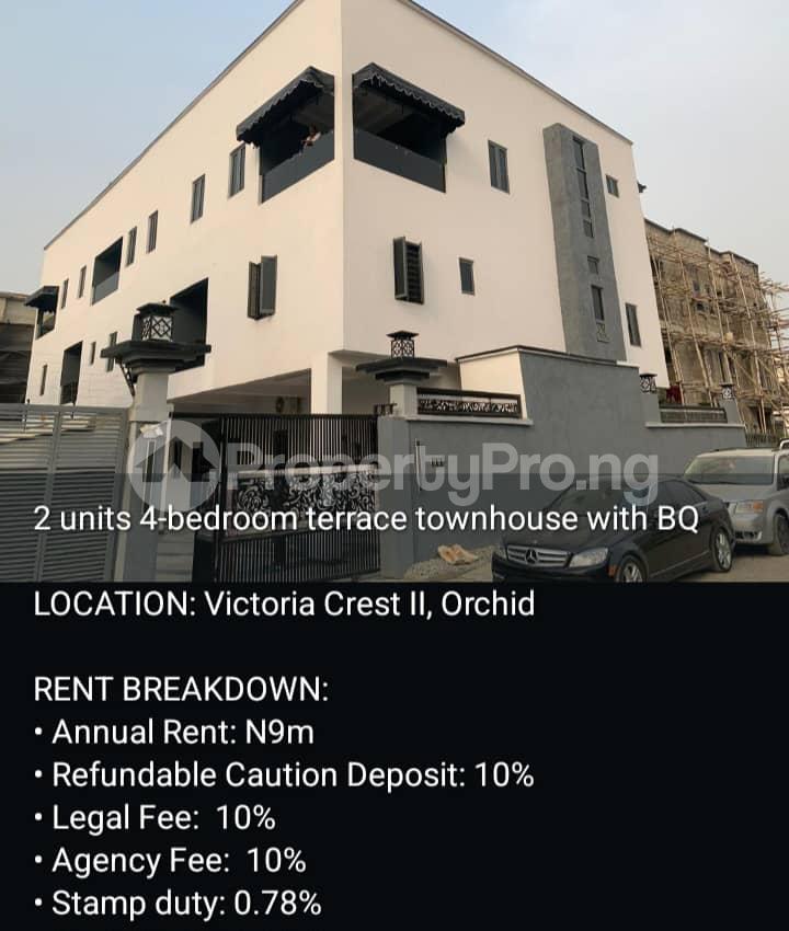 House for rent Victoria Crest Estate, orchid Lekki Lagos