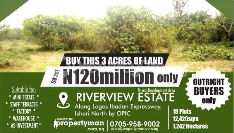 Land for sale Riverview Estate Isheri North Ojodu Lagos