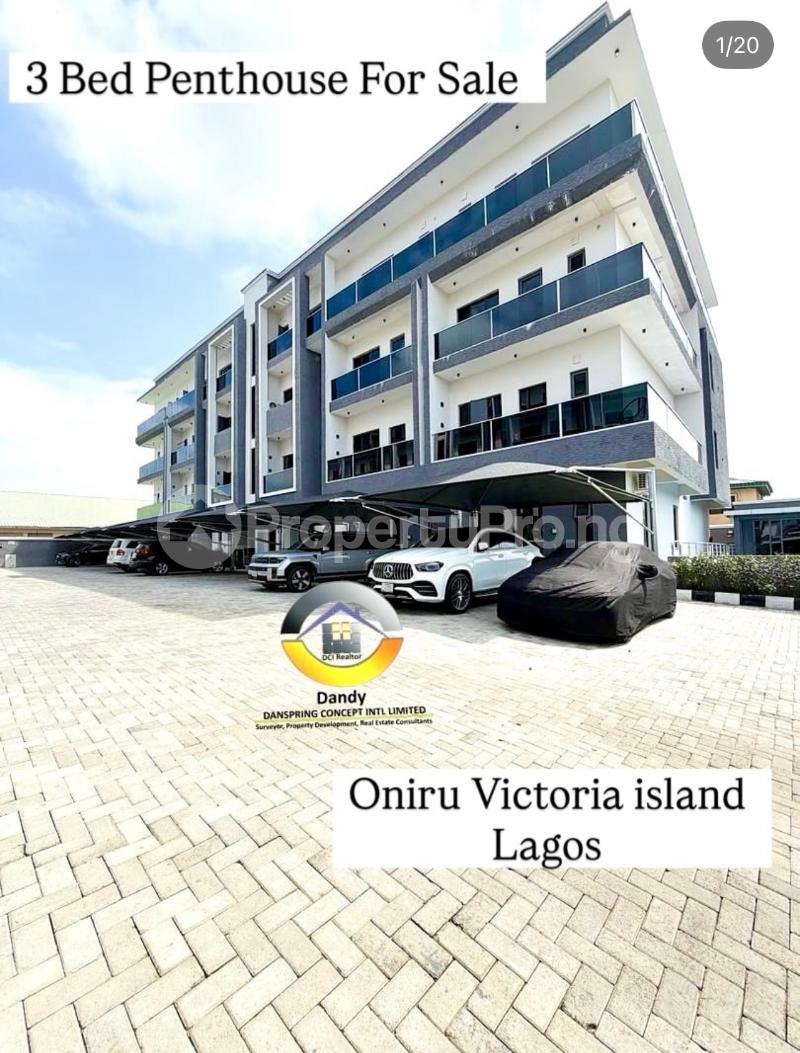 3 bedroom Flat / Apartment for sale ONIRU Victoria Island Lagos
