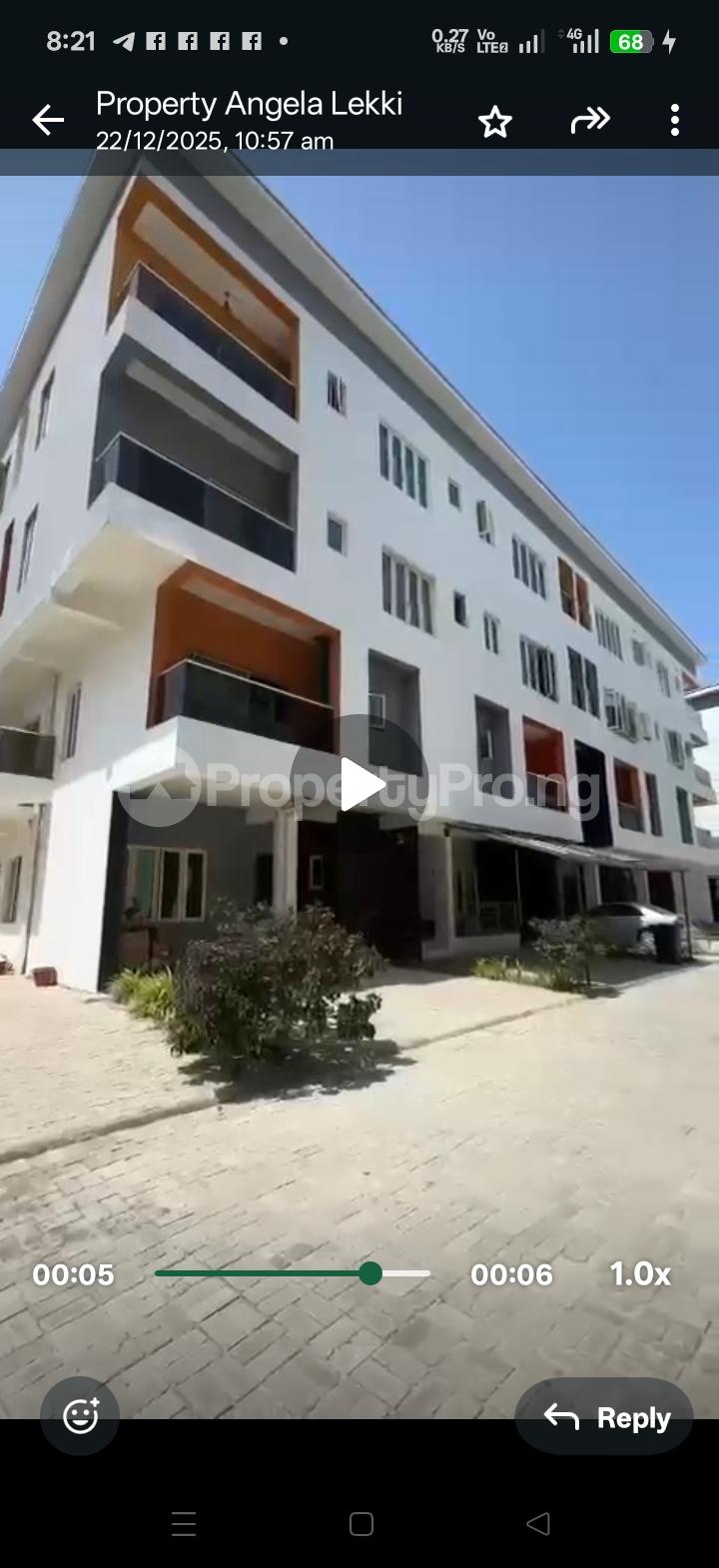3 bedroom Flat / Apartment for sale Okaye Close, Cyberville Estate Lekki Lagos