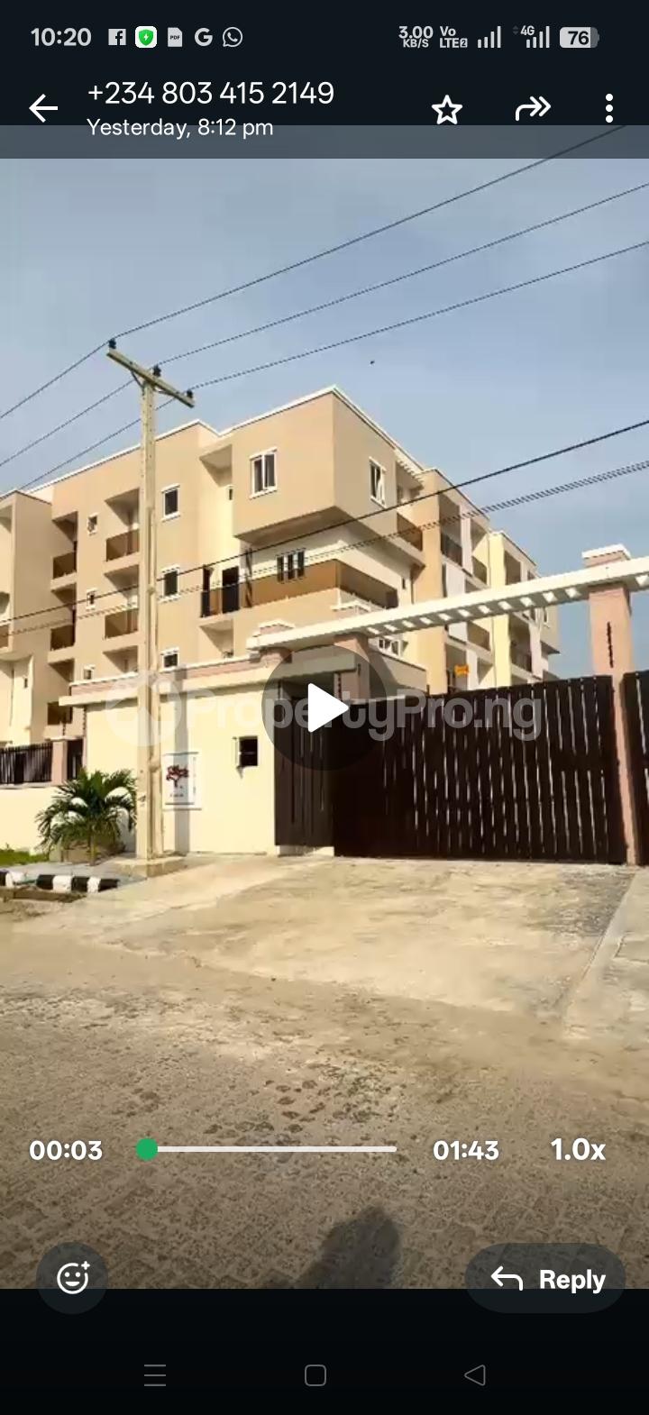 Flat / Apartment for sale Olufemi Onanuga Street Behind Emerald Estate Lekki Phase 2 Lekki Lagos