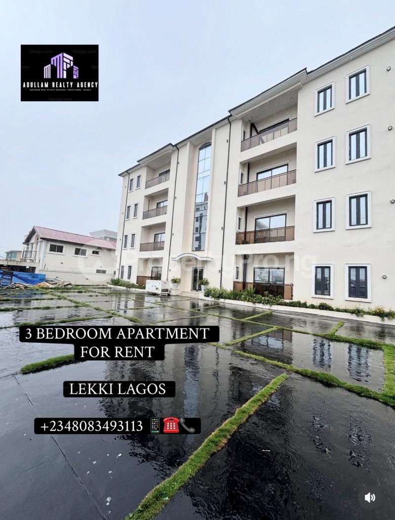 3 bedroom Flat / Apartment for rent Lekki Phase 1 Lekki Lagos