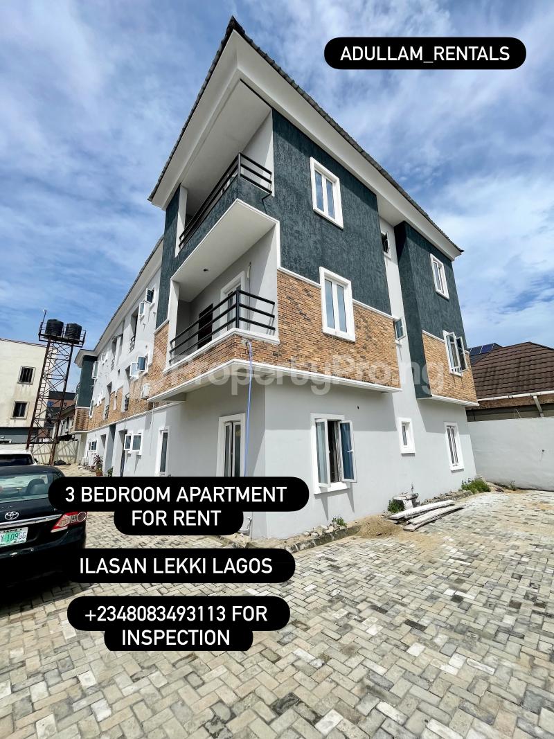 3 bedroom Flat / Apartment for rent Ikate Lekki Lagos