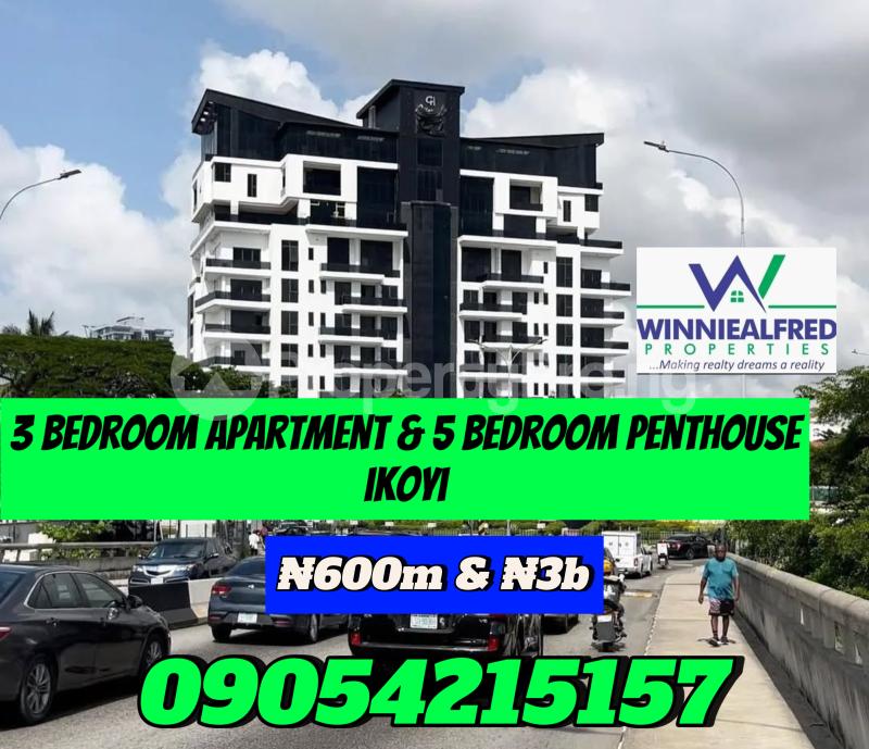 3 bedroom Flat / Apartment for sale Old Ikoyi Ikoyi Lagos