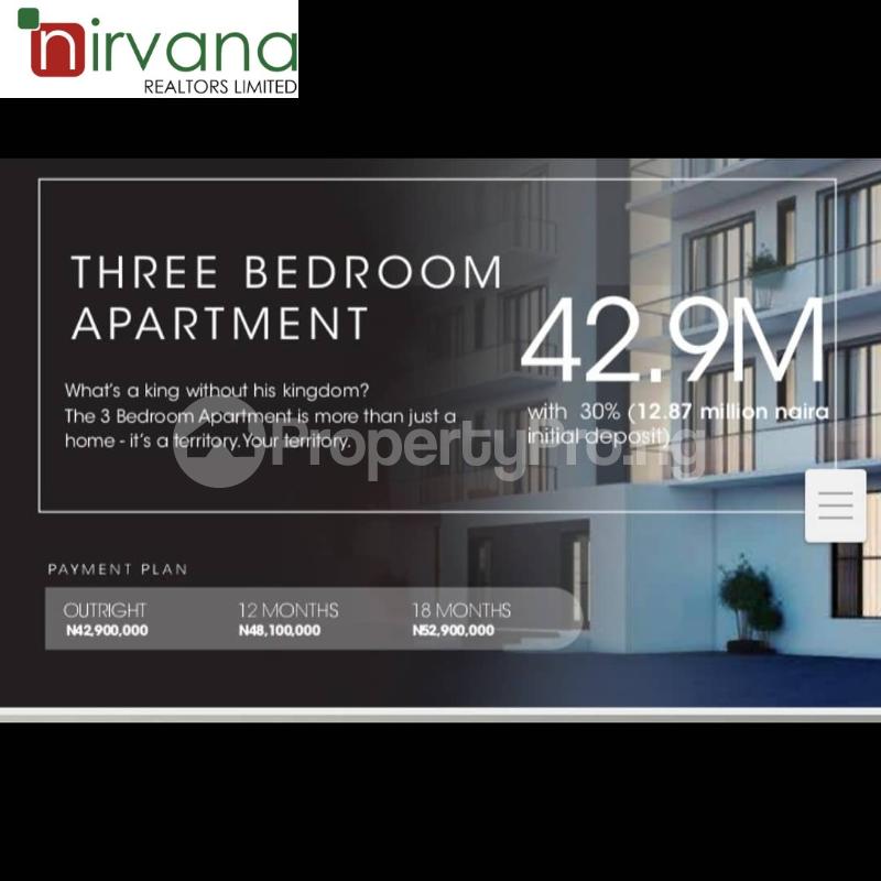 3 bedroom Flat / Apartment for sale Sangotedo Lagos