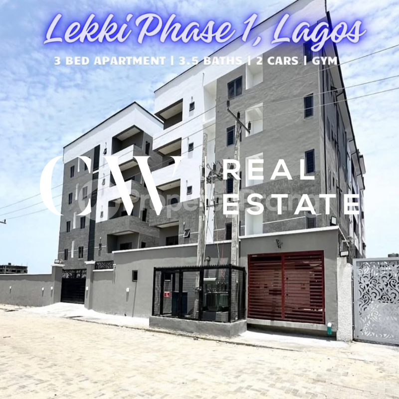 3 bedroom Flat / Apartment for sale Lekki Phase 1 Lekki Lagos