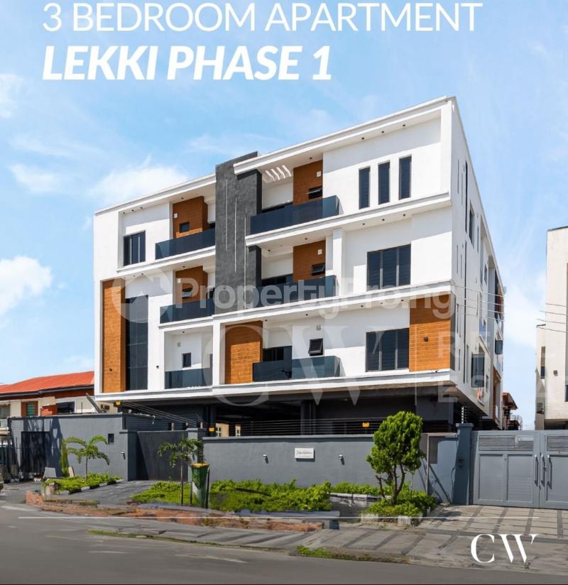3 bedroom Flat / Apartment for rent Lekki Phase 1 Lekki Lagos