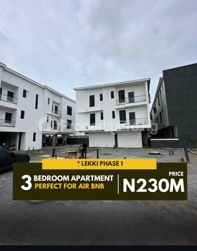 3 bedroom Flat / Apartment for sale  Lekki Phase 1 Lekki Lagos