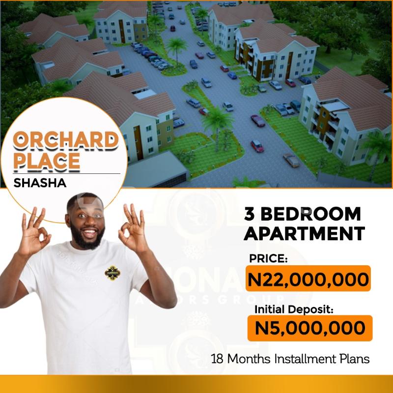 3 bedroom Flat / Apartment for sale Few Minutes From The Lagos Local And International Airport, Ikeja Shopping Mall, Shasha Alimosho Lagos